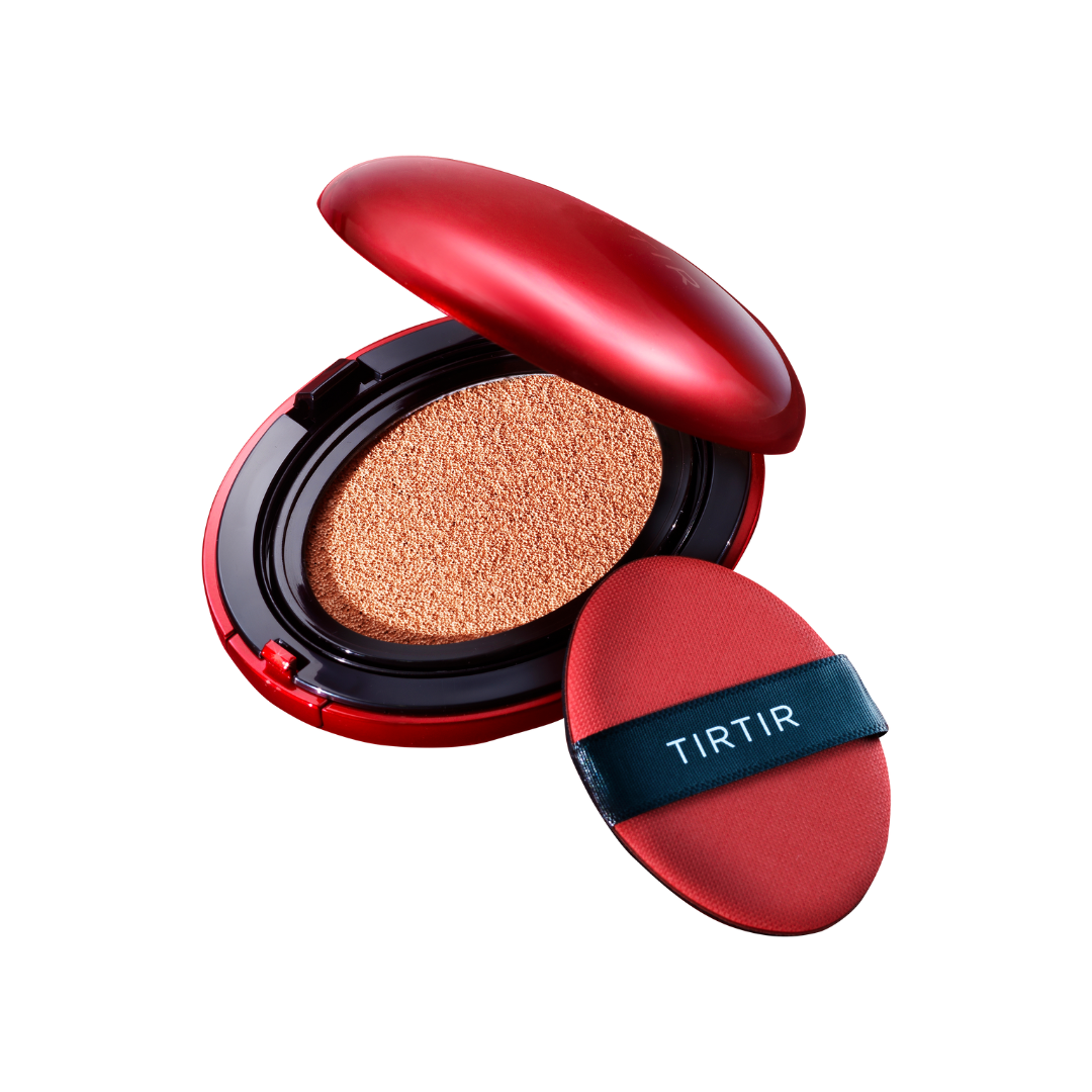 Brightening face powder with UV protection TIRTIR Mask Fit Red Cushion MINI SPF40 PA++ - Koreancare