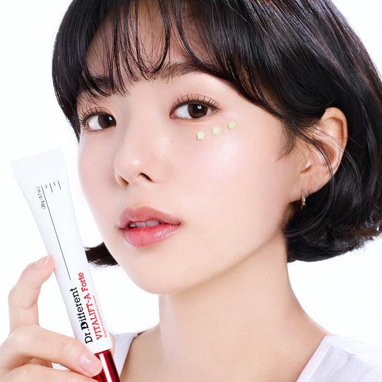 NIGHT CREAM WITH 0,1% RETINAL Dr,Different VITALIFT-A Forte - Koreancare