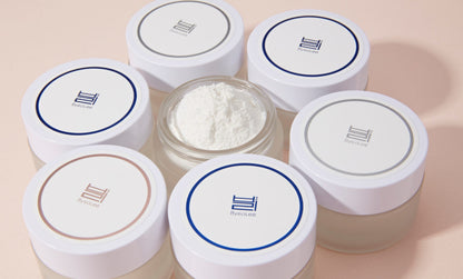 ByeoLee Vitamin C Powder shown in three variants