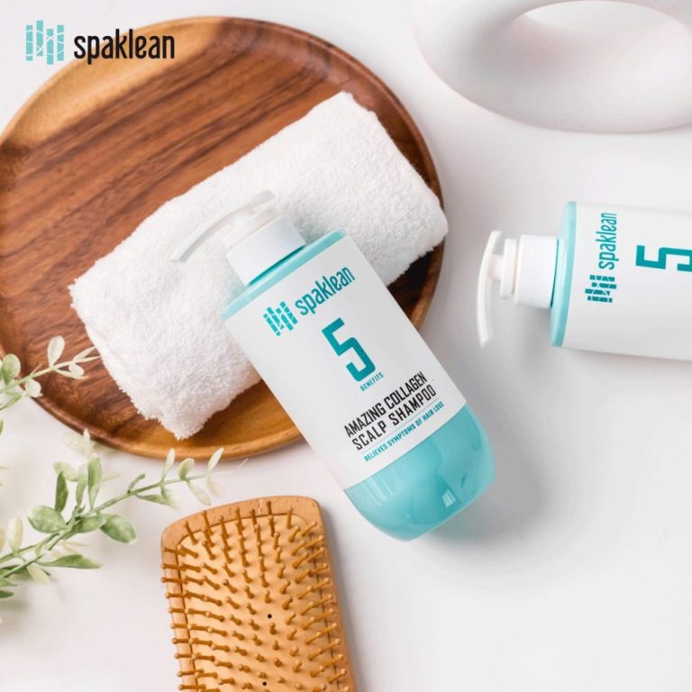 Collagen shampoo SpaKlean AMAZING COLLAGEN SCALP SHAMPOO - Koreancare