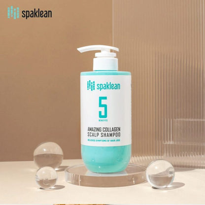 Collagen shampoo SpaKlean AMAZING COLLAGEN SCALP SHAMPOO - Koreancare