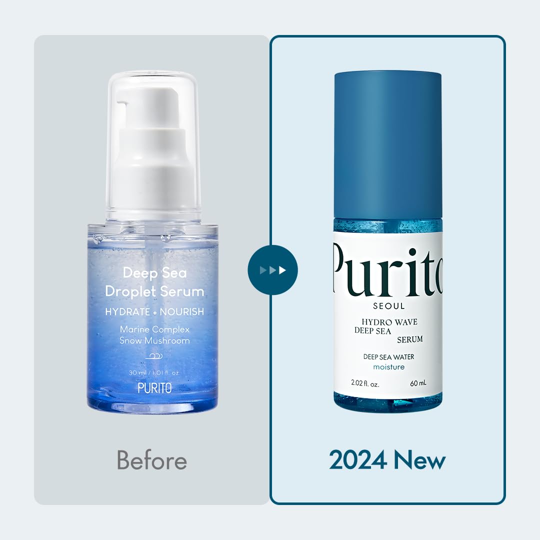 Hydrating serum PURITO Deep Sea Droplet Serum - Koreancare