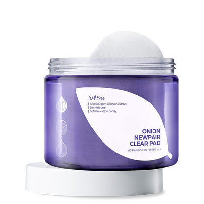 Cleansing pads for face Isntree Onion Newpair Clear Pad (60 pcs.) - Koreancare