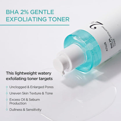 ANUA BHA 2% GENTLE EXFOLIATING TONER 150ml - Koreancare
