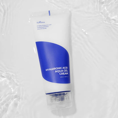 Gel cream with 5 types of hyaluronic acid Isntree Hyaluronic Acid Aqua gel cream - Koreancare