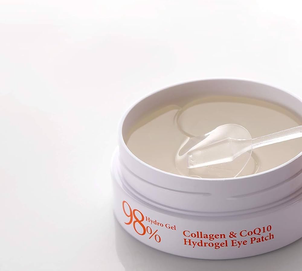 Hydrogel eye patches with collagen and coenzyme Petitfee Collagen Q10 Hydrogel Eye Patch - Koreancare