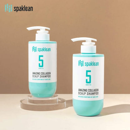 Collagen shampoo SpaKlean AMAZING COLLAGEN SCALP SHAMPOO - Koreancare