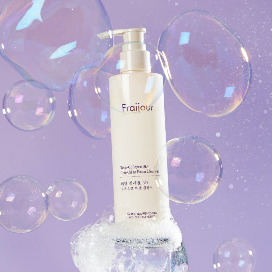 Fraijour Retin-Collagen 3D Core Oil to Foam Cleanser 210ml - Koreancare