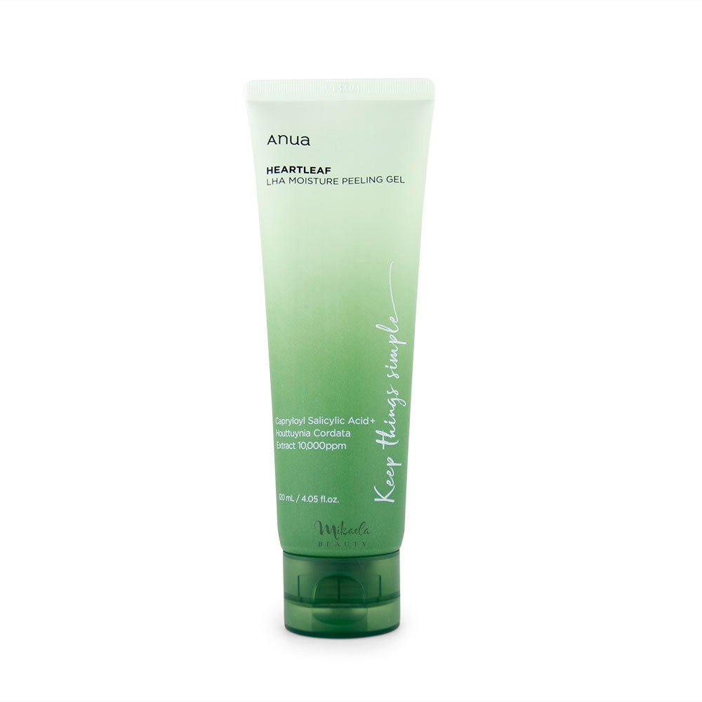 Anua Heartleaf LHA Moisture Peeling Gel 120ml on light background