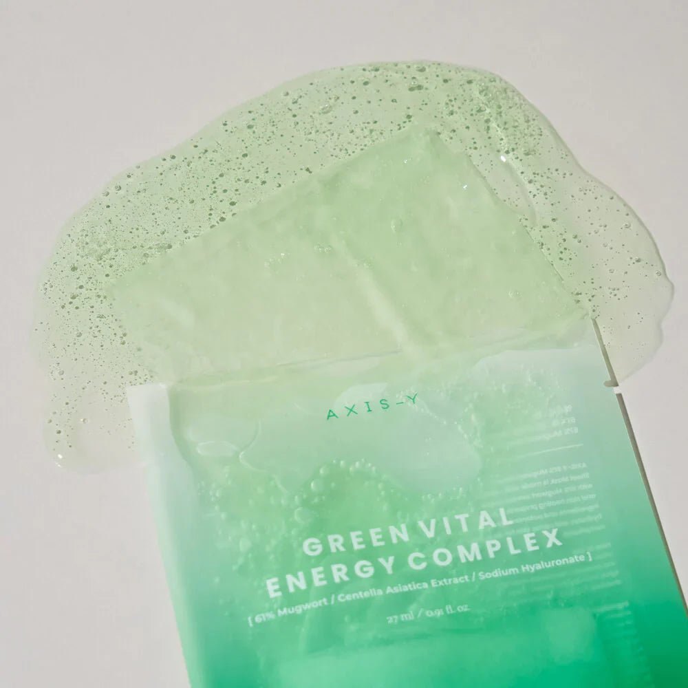 AXIS-Y Mugwort Green Vital Energy Complex Sheet Mask - Koreancare