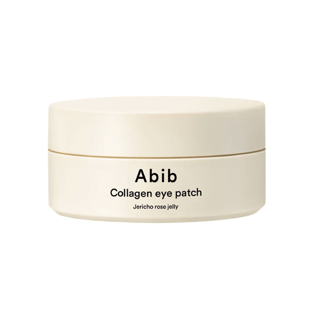 Abib Collagen Eye Patch Jericho Rose Jelly jar with 60 jelly hydrogel under-eye patches