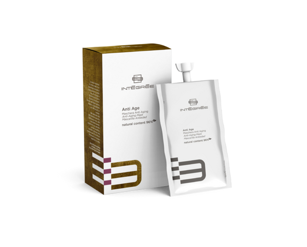 Αντιρυτιδική μάσκα προσώπου INTEGREE Anti Age Maschera Anti Aging Anti-Aging Mask Mascarilla Antiedad 6x15ml