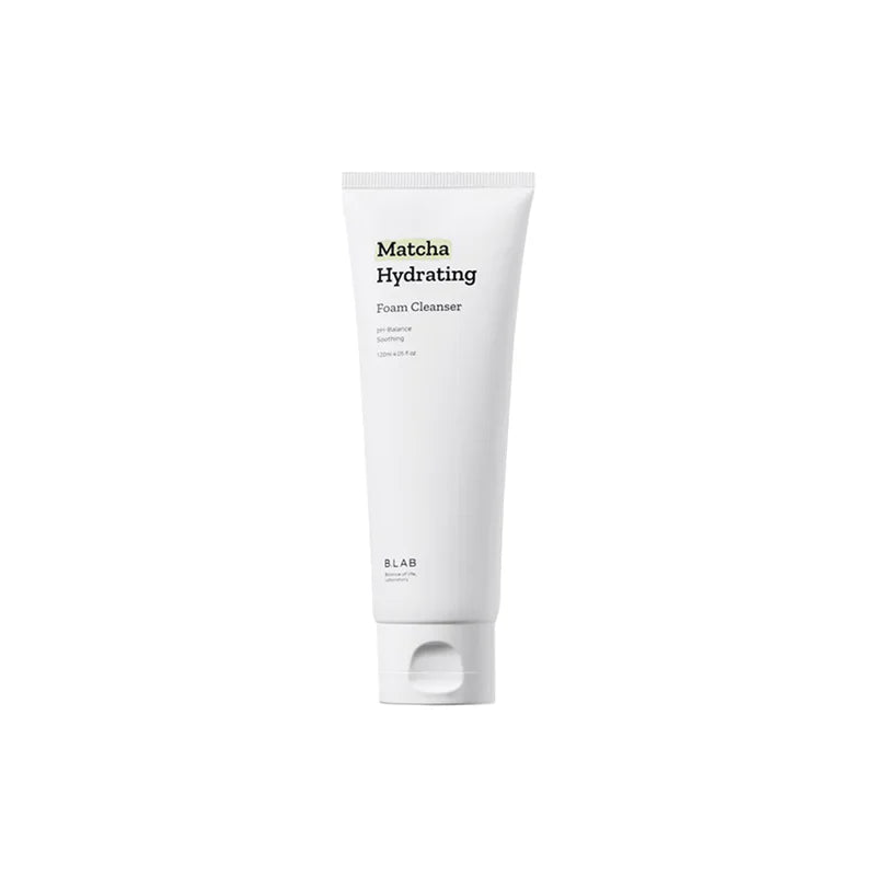 B-LAB Matcha Hydrating Foam Cleanser tube front view
