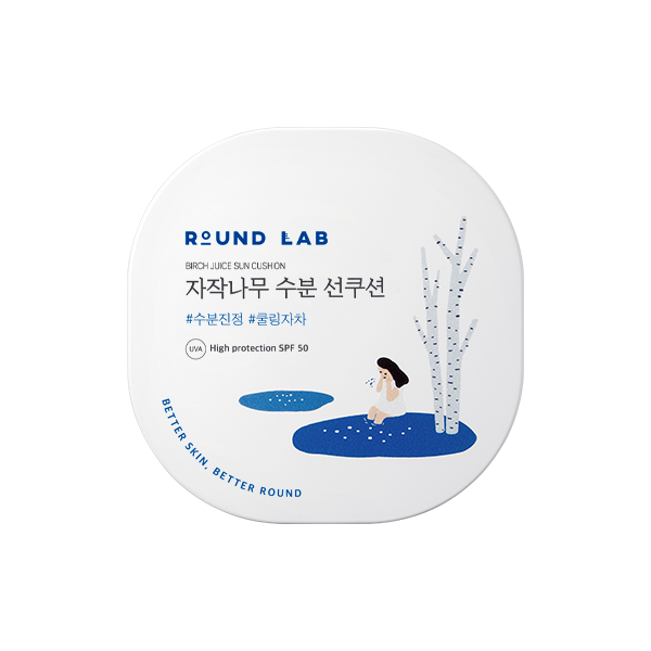 Αντηλιακή προστασία προσώπου Round Lab Moisturizing Sun Cushion 15g