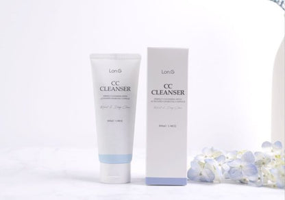 Facial cleansing gel with active carbon capsules Lon,G CC CLEANSER - Koreancare