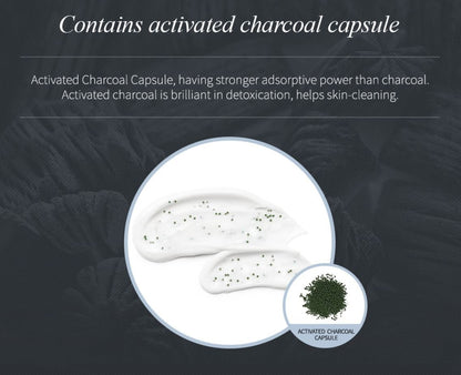 Facial cleansing gel with active carbon capsules Lon,G CC CLEANSER - Koreancare