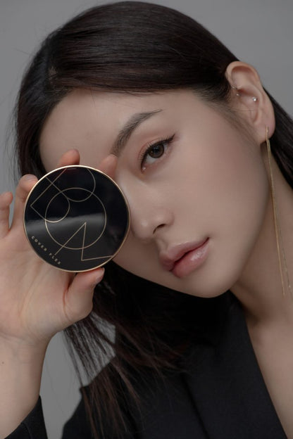 Foundation BOM Cover Flex Cushion SPF50+ PA+++ color 21N Ivory - Koreancare