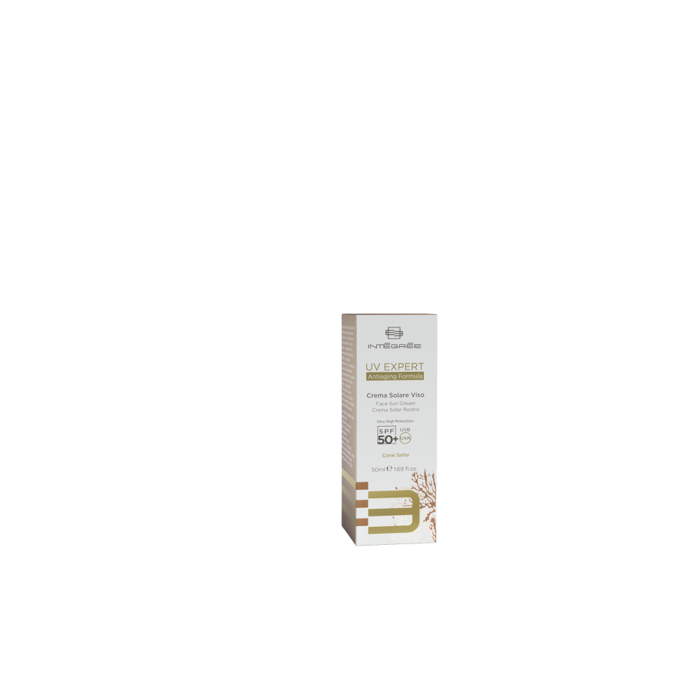 INTEGREE Face Sun Cream SPF50+ 50ml tube with retail box