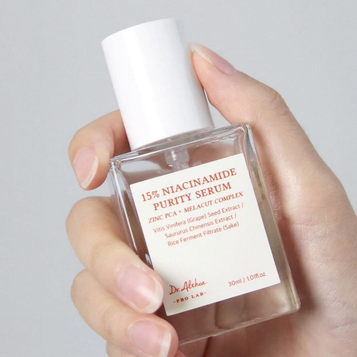 Dr. Althea 15% Niacinamide Purity Serum 30ml with product details