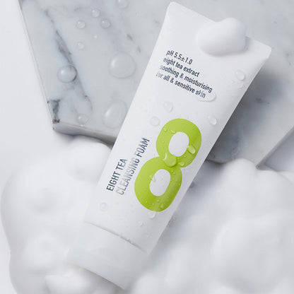 BOM Eight Tea Cleansing Foam for sensitive skin - Koreancare