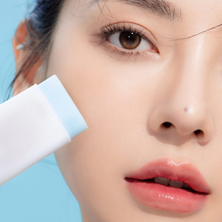 BOM Water Bomb Sun Stick SPF50+ PA++++ sunscreen stick by Beauty of Majesty, packaging view