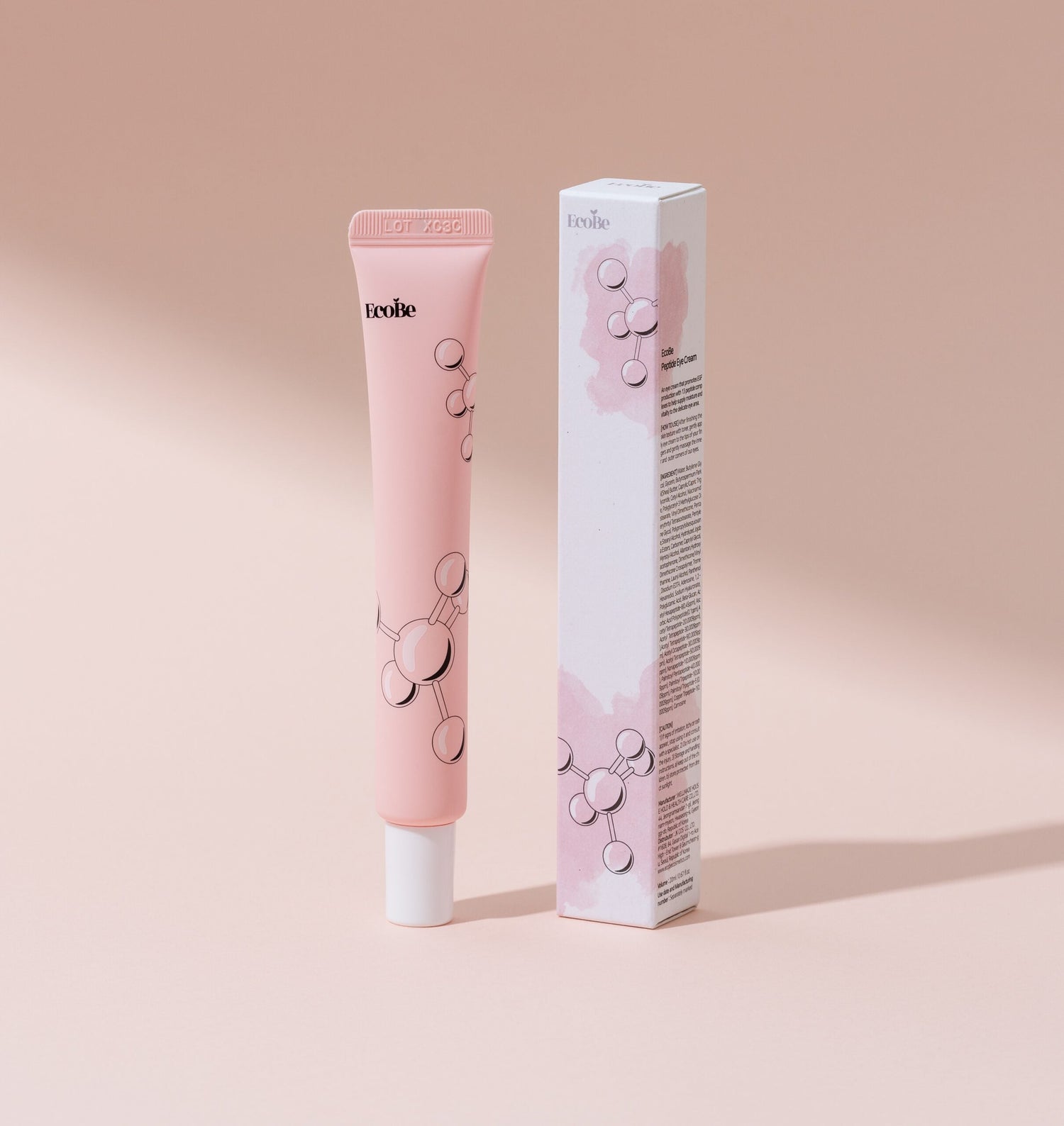 EcoBe eye cream with peptides - Koreancare