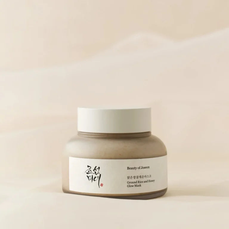 Face mask with rice and honey beauty of Joseon Ground Rice and Honey Glow Mask - Koreancare