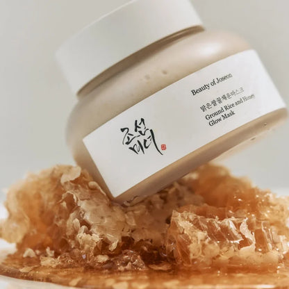 Face mask with rice and honey beauty of Joseon Ground Rice and Honey Glow Mask - Koreancare