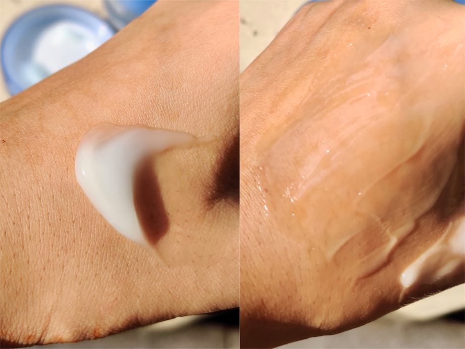 Laneige Hydrating Night Face Mask gel texture and packaging detail