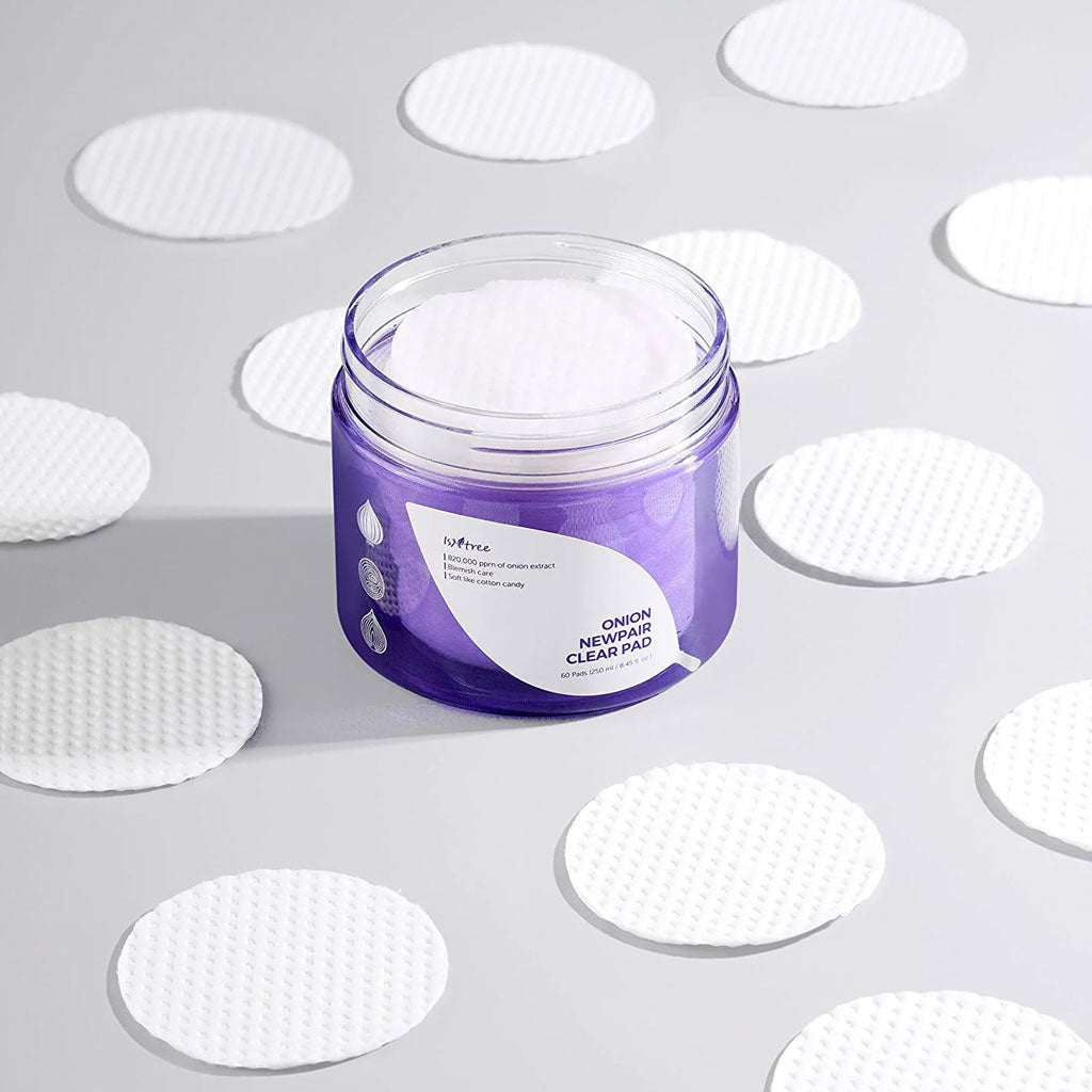Cleansing pads for face Isntree Onion Newpair Clear Pad (60 pcs.) - Koreancare