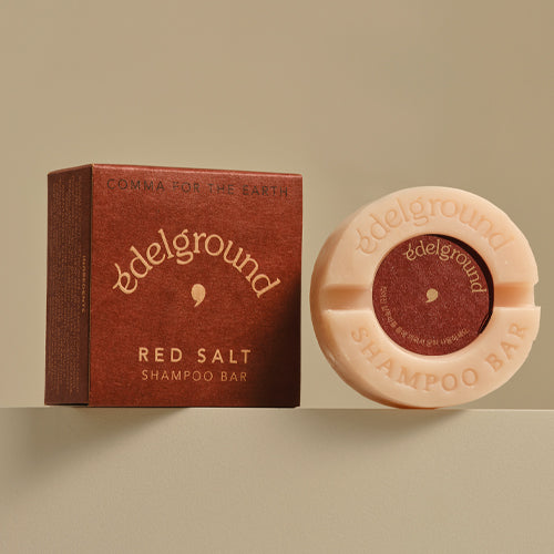 Στερεό σαμπουάν με κόκκινο αλάτι Edelground Red Salt Shampoo Bar 100g