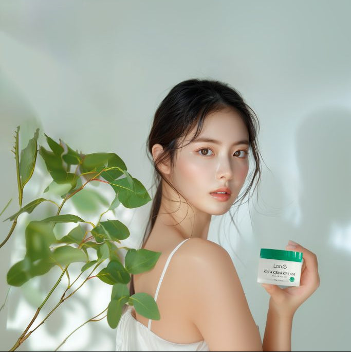 Lon.G Cica Cera Cream Micro SR Shot 100 - Koreancare