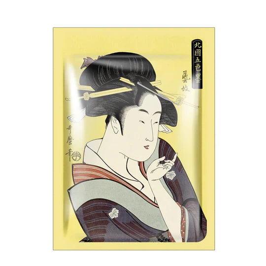 Mitomo Vitamin &amp; Lithospermum sheet mask front of packaging