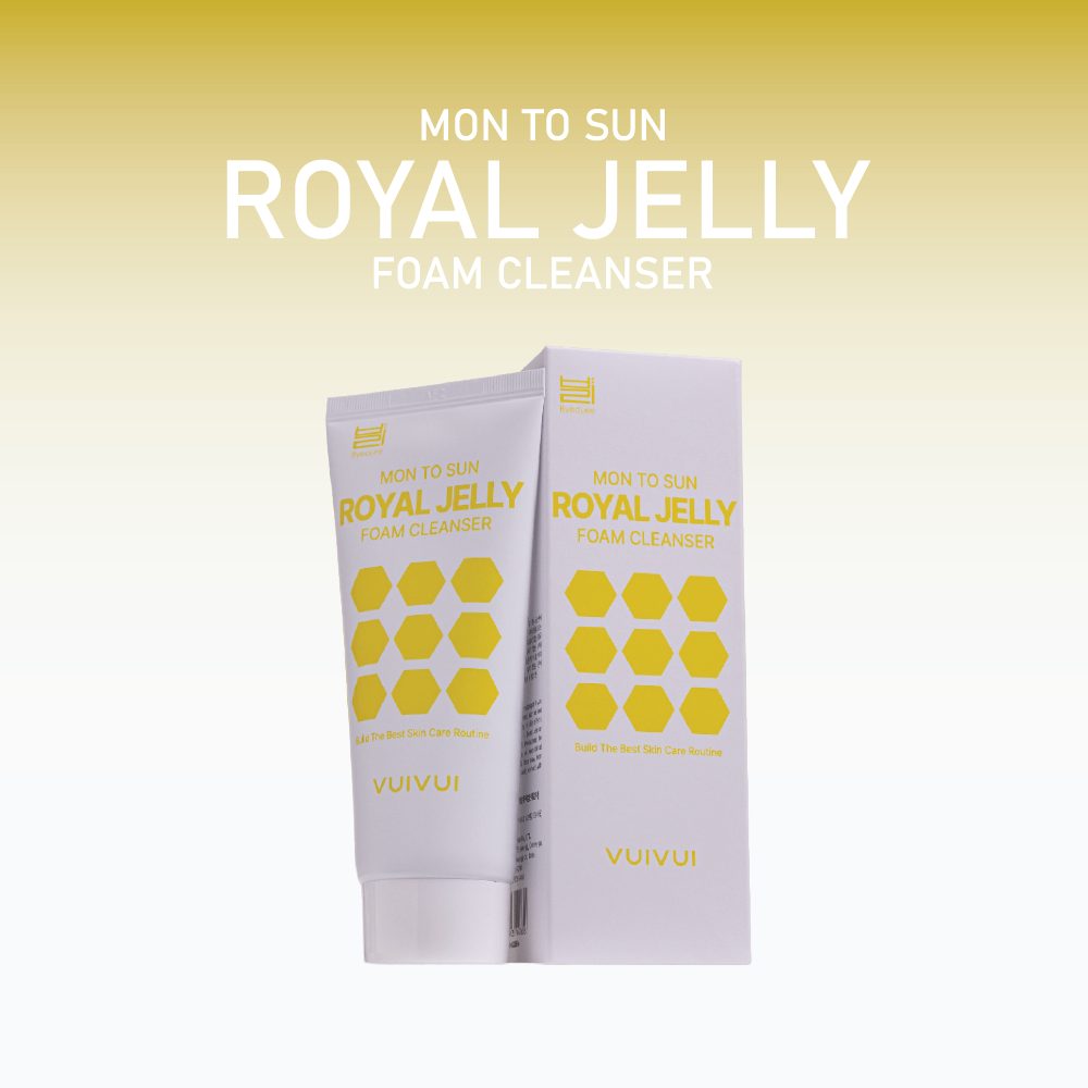 Cleansing foam with royal jelly Mon To Sun Foam Cleanser Royal Jelly - Koreancare