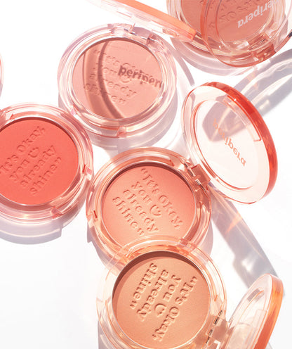 Blush in pastel shades Peripera Pure Blushed Sunshine Cheek - Koreancare