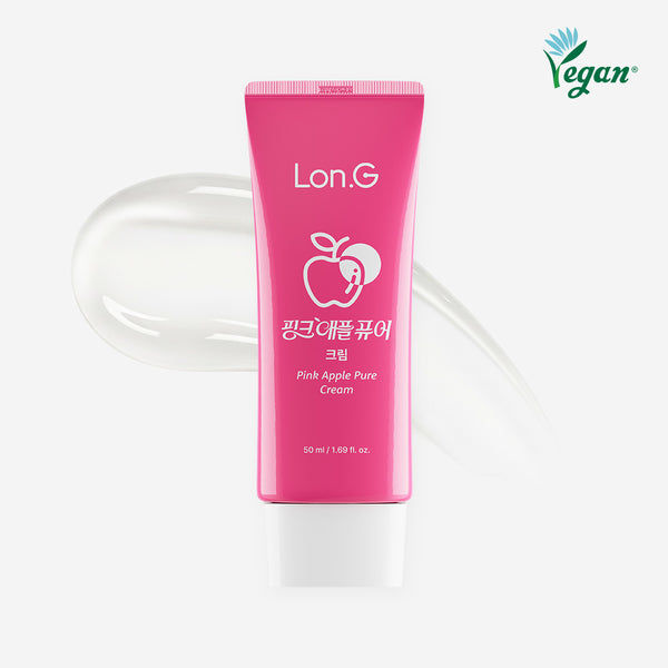 Ενυδατική κρέμα μήλο νιασιναμίδη Lon.G Pink Apple Pure Cream 50ml