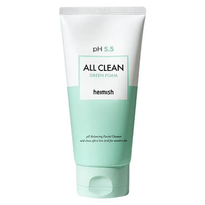 Gentle foaming cleanser Heimish All Clean Green Foam - Koreancare