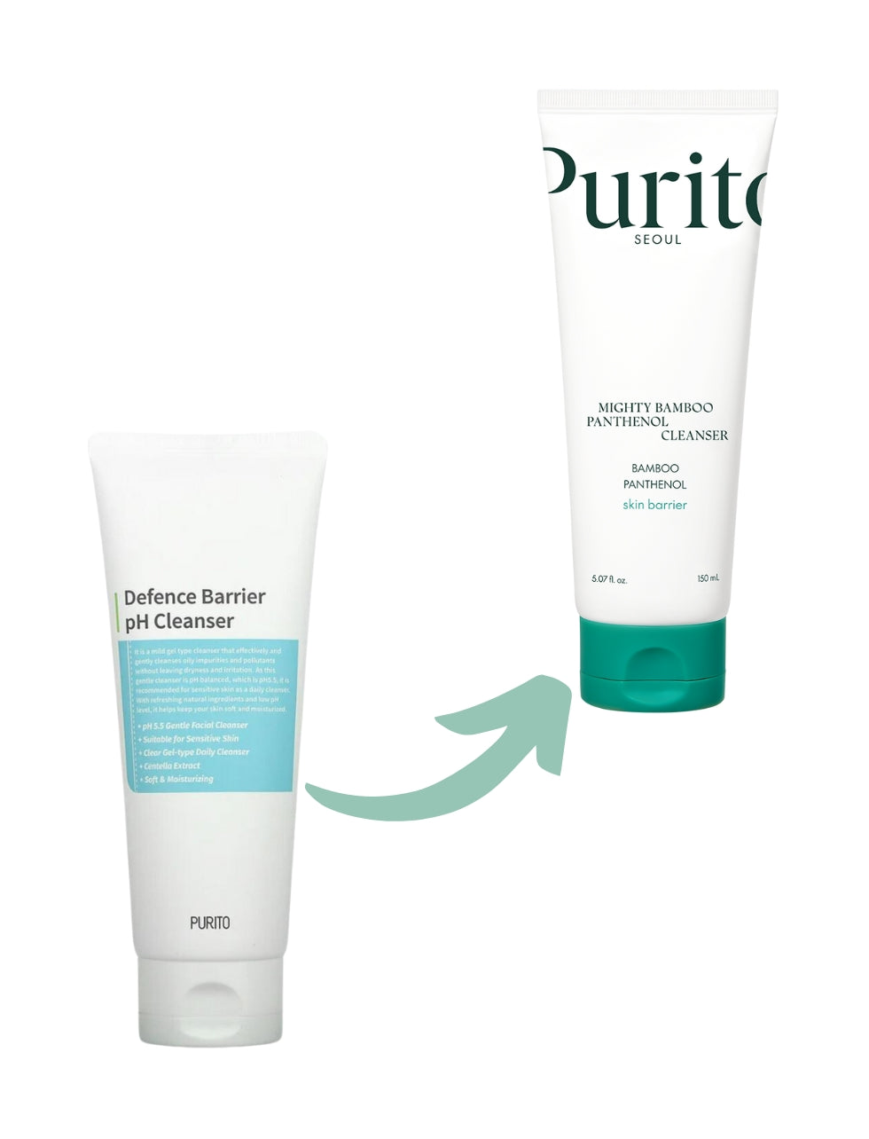 Mighty Bamboo Panthenol Cleanser - Koreancare