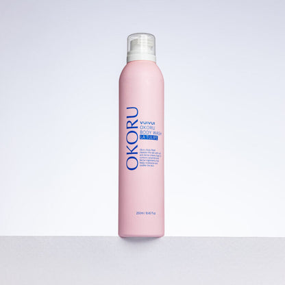 Spray shower foam with a tulip scent OKORU BODY WASH LA TULIPE - Koreancare