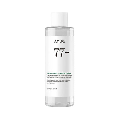 Anua Heartleaf 77% Soothing Toner 250ml bottle, front view