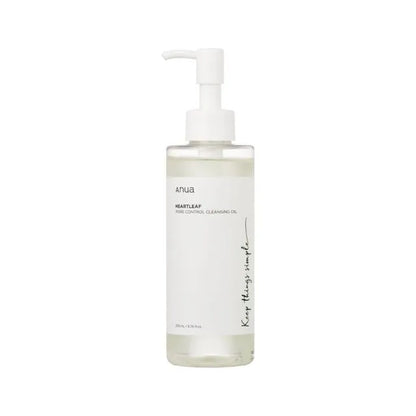 Anua Heartleaf Pore Control Cleansing Oil bottle with dropper