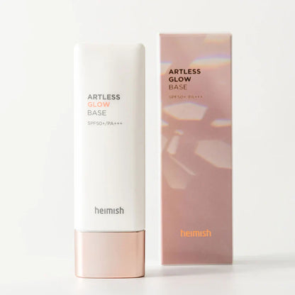 Heimish Artless Glow Base SPF 50+ PA+++ sun protection factor makeup base - Koreancare
