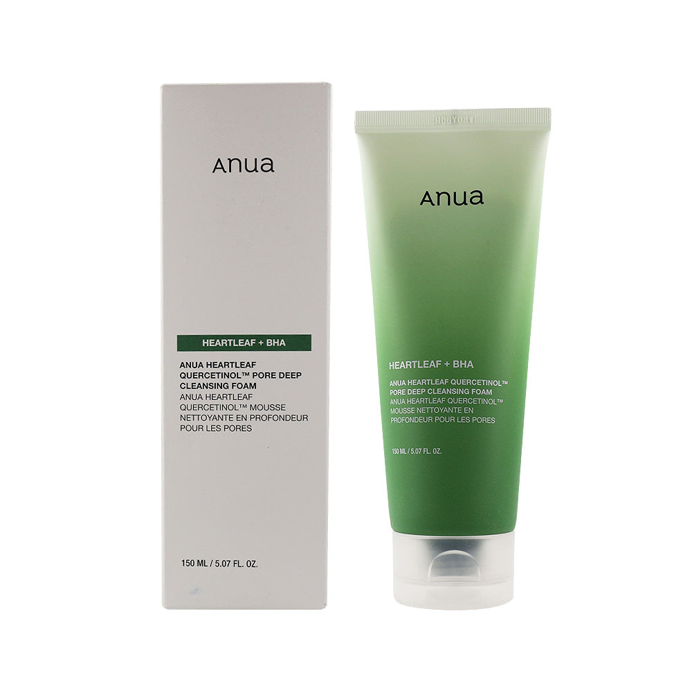 Anua Heartleaf Quercetinol Pore Deep Cleansing Foam - Koreancare