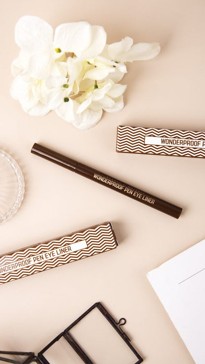 Beauty of Majesty BOM Wonderproof Pen Eye Liner brown liner detail view