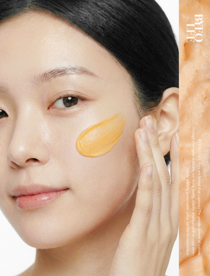 Close-up of the BYEOLEE Carrot Pack Cleanser&