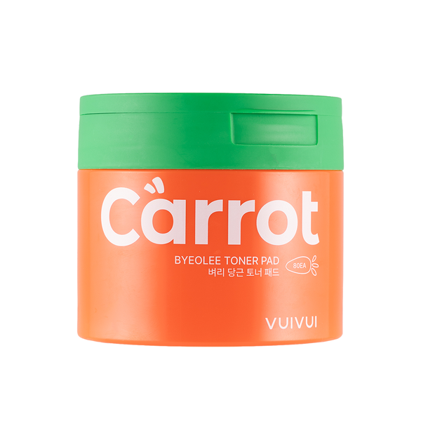 BYEOLEE Carrot Toner Pad 80 Τεμάχια
