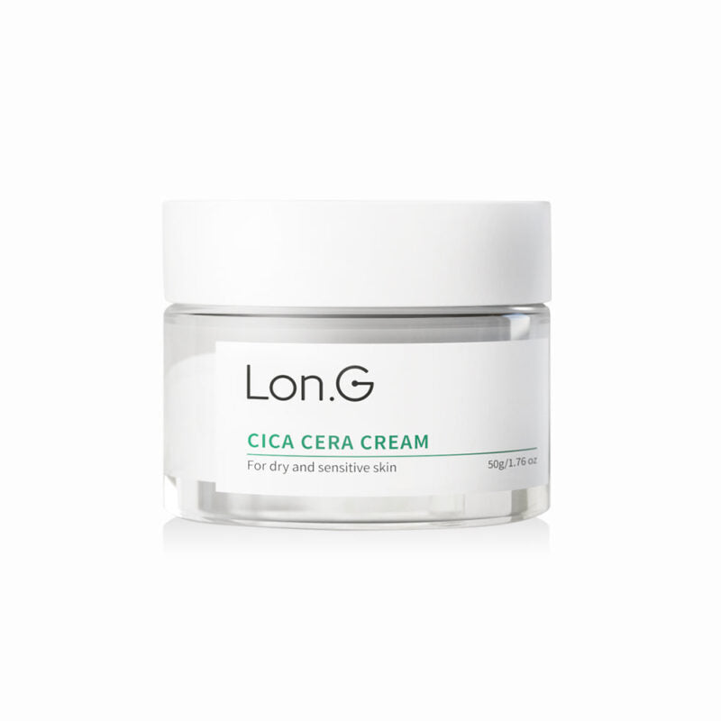 Face cream with ceramides Lon,G Cica Cera Cream - Koreancare