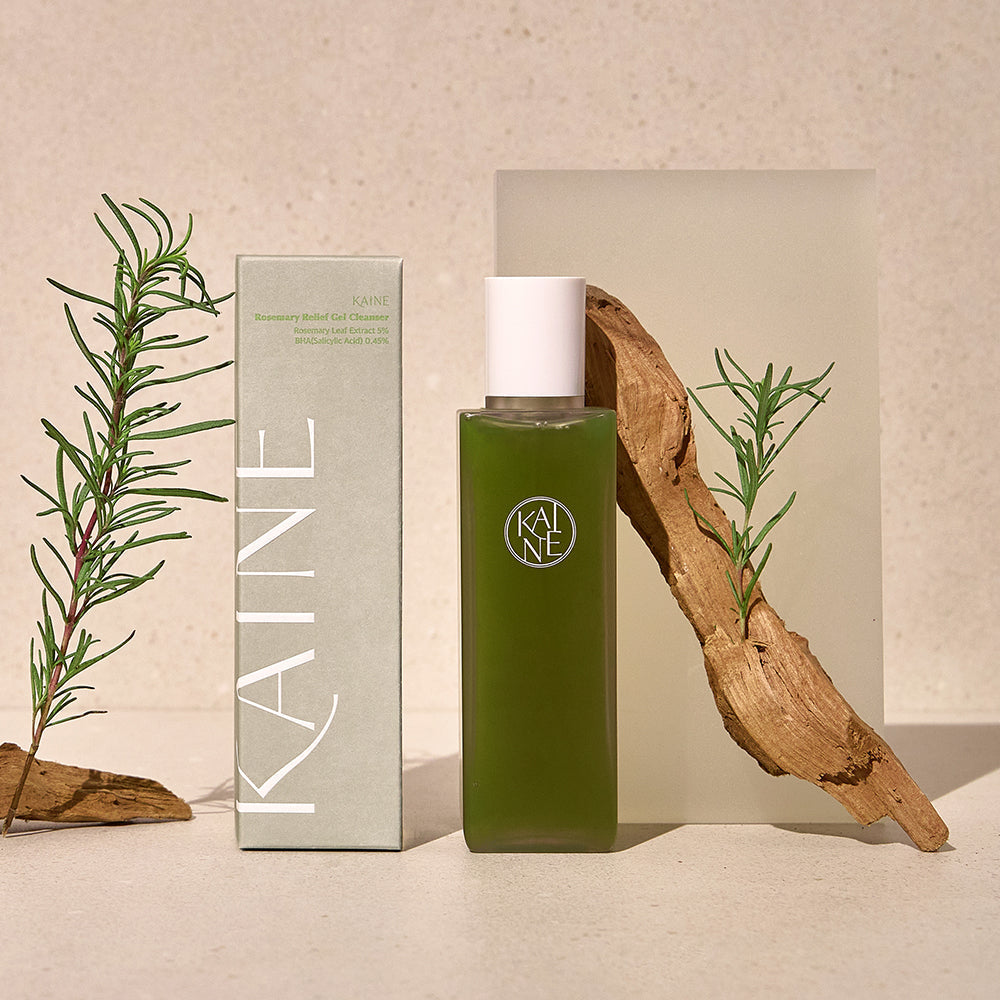 KAINE Rosemary Relief Gel Cleanser for oily skin with rosemary - Koreancare