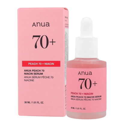 ANUA PEACH 70% NIACINAMIDE  SERUM 30ml - Koreancare