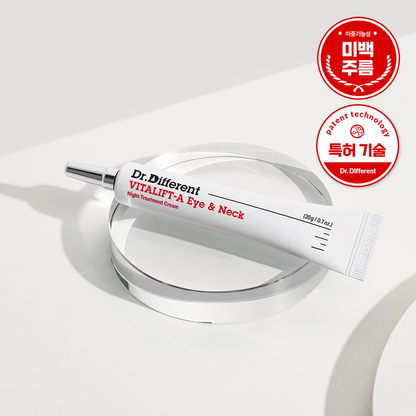 CREAM WITH RETINAL FOR EYE AND NECK Dr,Different VITALIFT-A Eye &amp; Neck - Koreancare